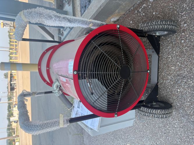 Lot of Three (3) Portable High Temperature Blower Heaters - Image 4